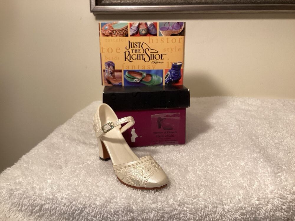 Just the Right Shoe called “Shower Of Flowers”